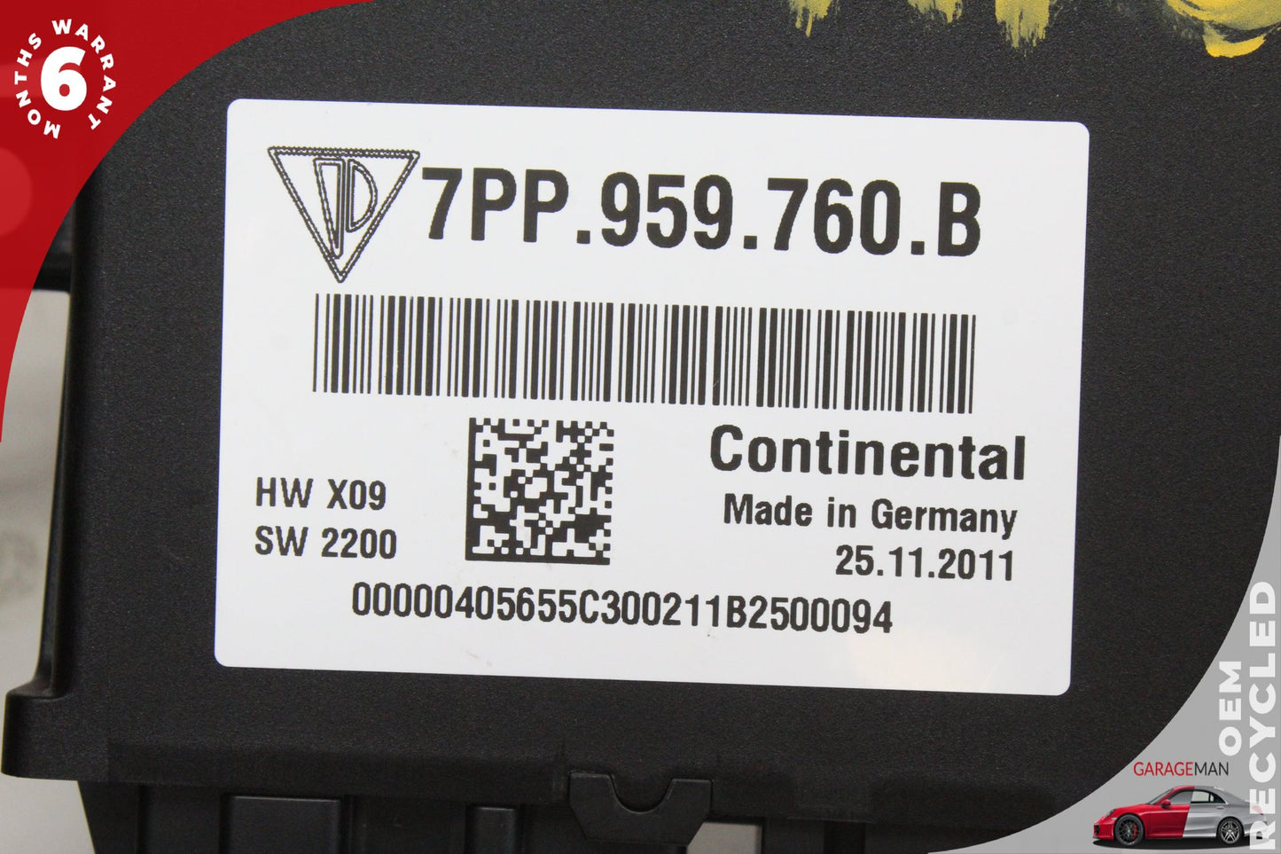 2011-2018 Porsche Cayenne 958 Front Left or Right Side Seat Control Module OEM