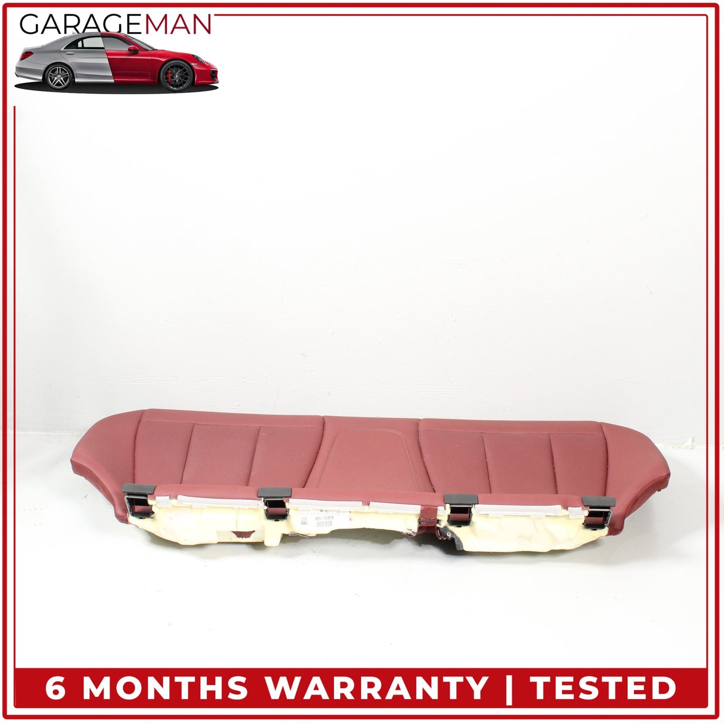 2019-2025 BMW 330i M340i Rear Lower Bottom Bench Seat Cushion Red OEM
