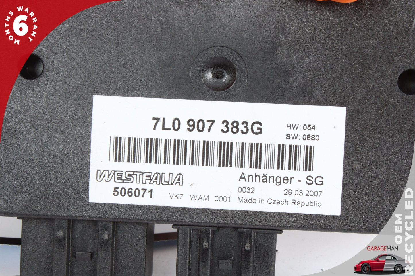 2003-2010 Porsche Cayenne 955 957 Trailer Towing Control Module 7L0907383G OEM
