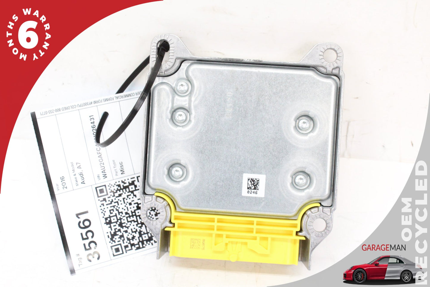 2012-2018 Audi A7 S7 Acceleration Yaw Rate Speed Sensor Module 4G0907637H OEM