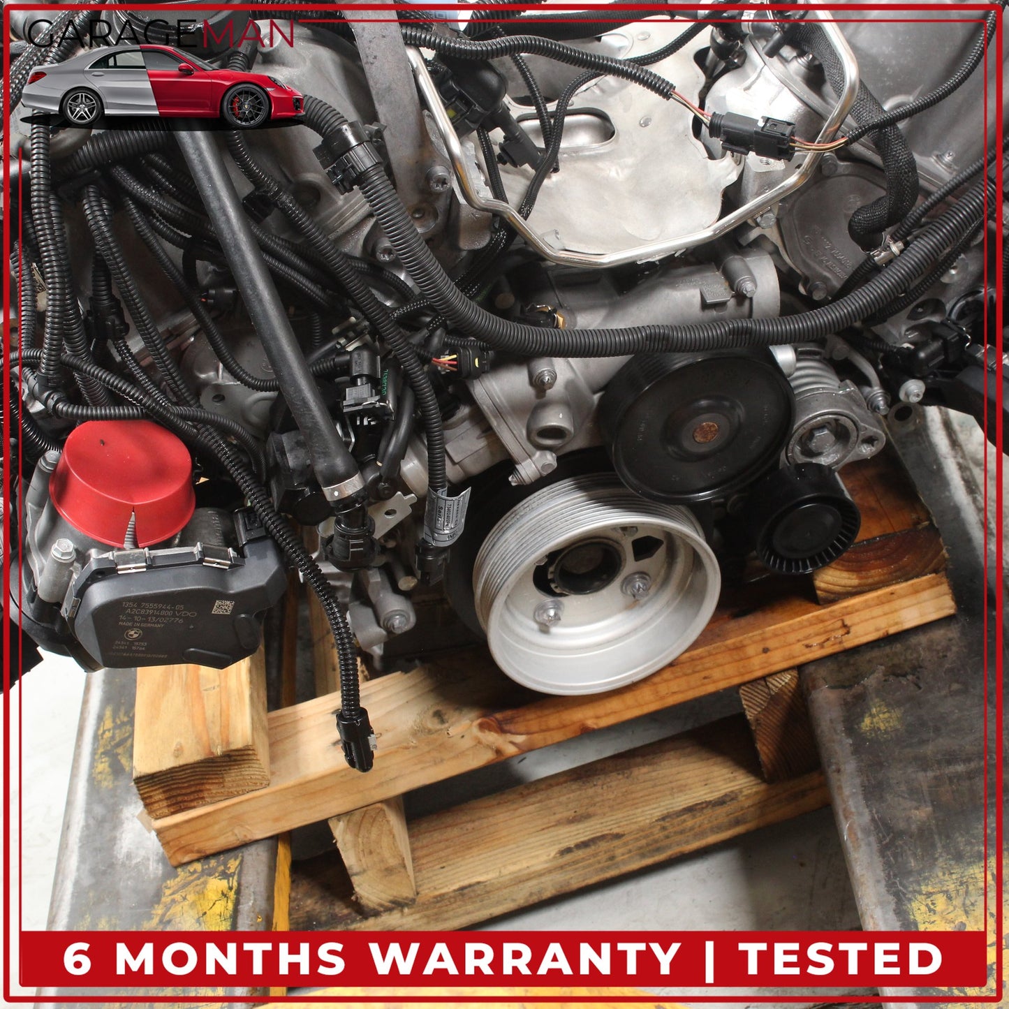 2014-2018 BMW 650i 550i 750i xDrive AWD 4.4L V8 Engine Motor N63B44O1 OEM 46K
