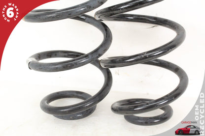 2015-2024 Porsche Macan 95B Rear Left & Right Shock Coil Spring Set OEM