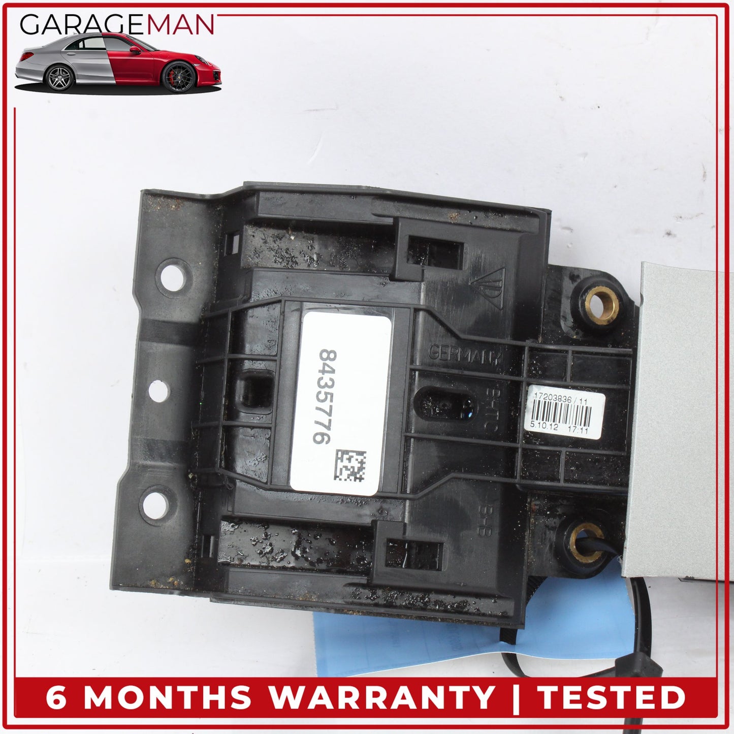 2010-2013 Porsche Panamera 970 Rear Seat Heater Door Lock Control Panel OEM