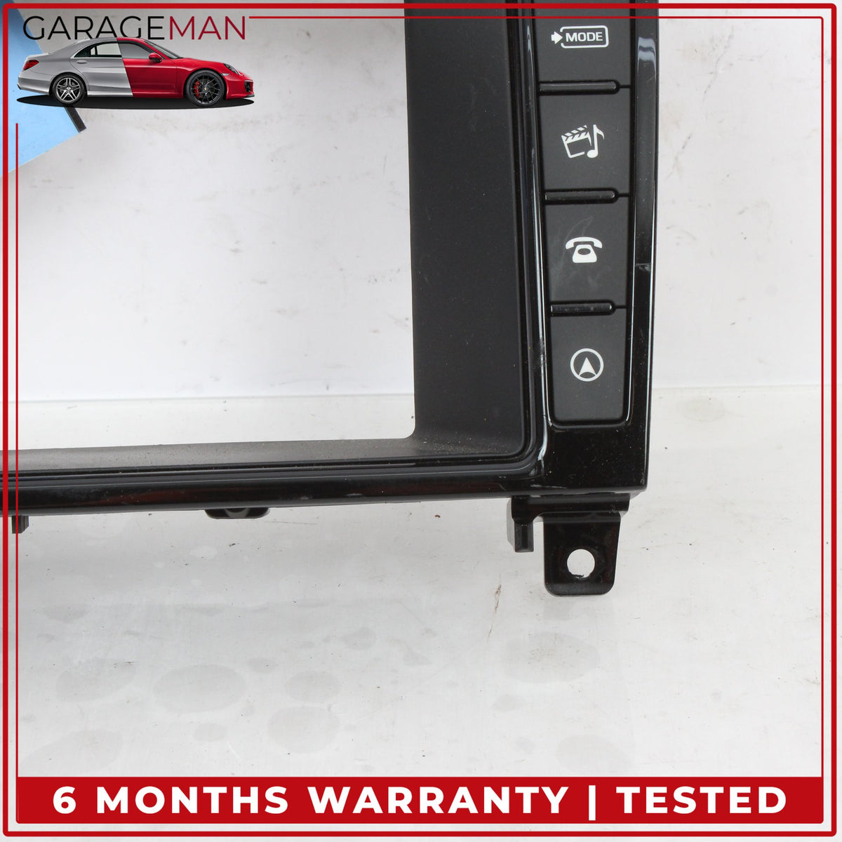 2016-2024 Jaguar F-Type X152 Front Dash Display Screen Trim w/ Switches OEM