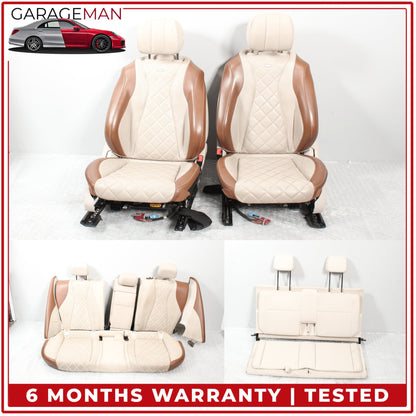 17-23 Mercedes W213 E400 Designo Complete Set Seat Interior Seats 3rd Row