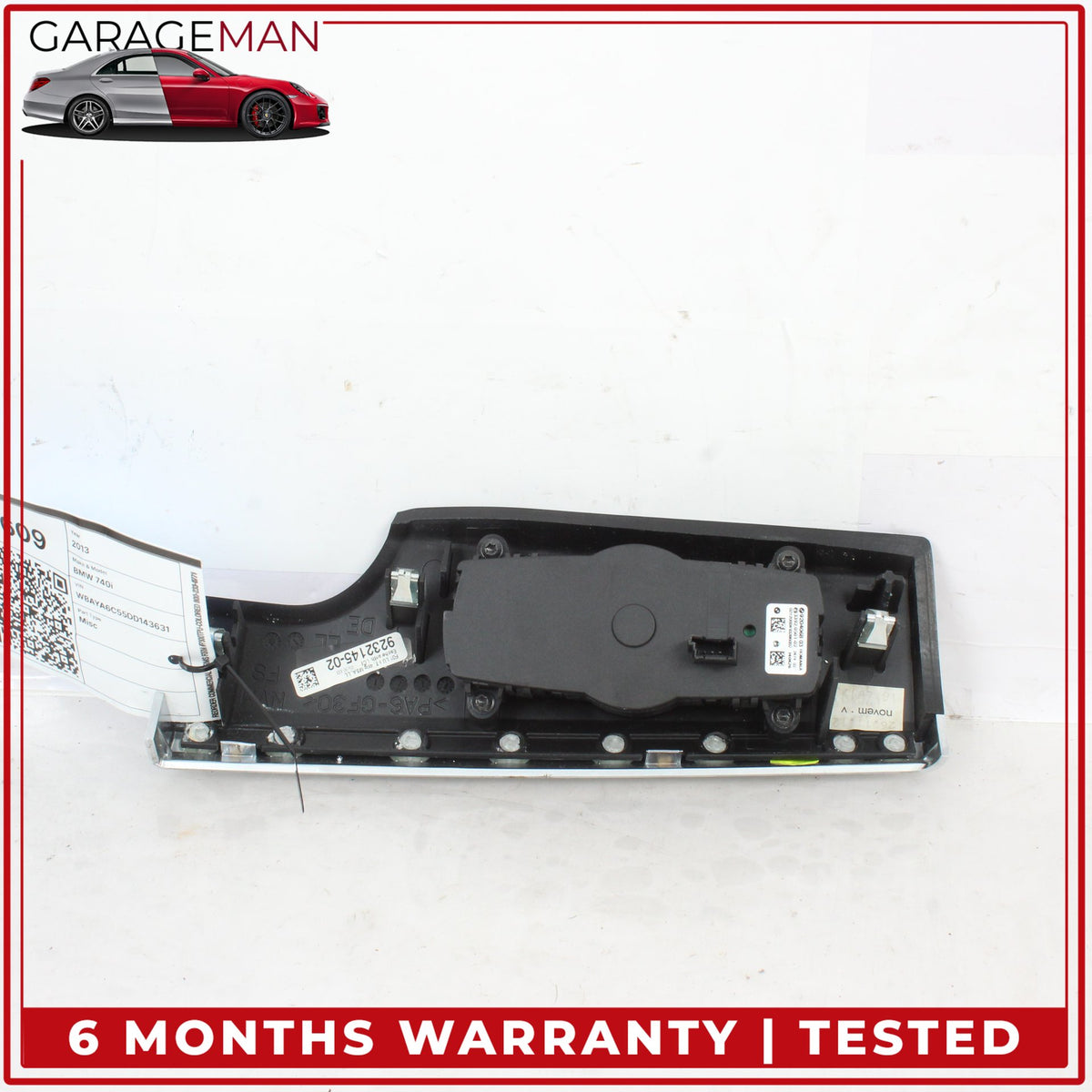 2009-2015 BMW 740i F01 Front Left Side Head Light Control Switch 9232145 OEM