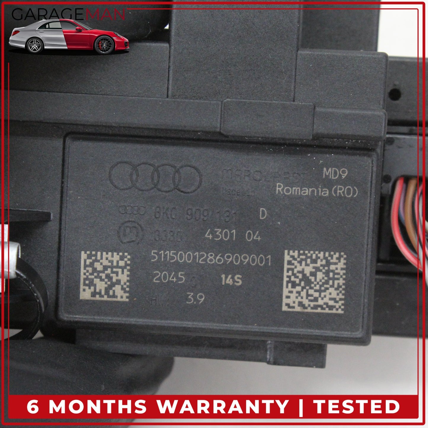2009-2017 Audi A4 A5 Q5 SQ5 Ignition Switch Module w/ Key Fob 8K0909131D OEM