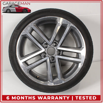 2017-2020 Audi A3 S3 Front or Rear Wheel Rim w/ Continental Tire 8JX18H2ET46 OEM