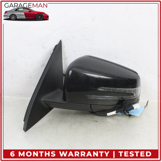 2015-2020 Mercedes X156 GLA250 Left Side Door Rear View Mirror w/ Blind Spot OEM