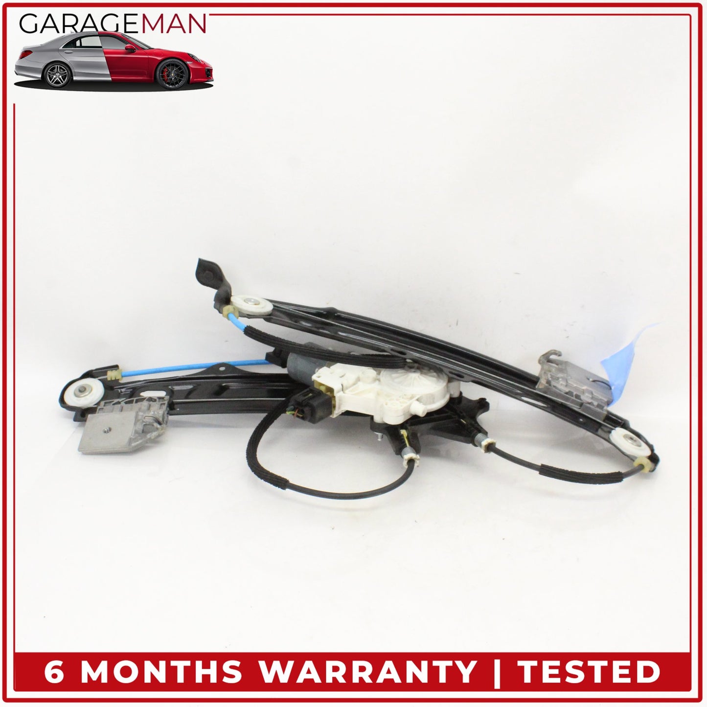 2014-2020 BMW 430i Rear Left Driver Side Window Regulator w/ Motor 7326325 OEM