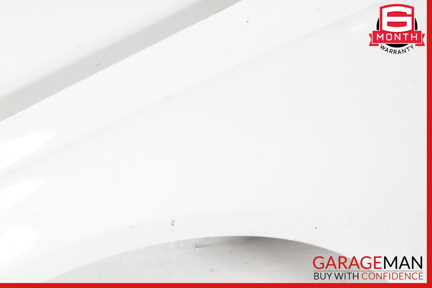 2009-2012 Audi A4 S4 Front Left Driver Side Fender Panel White 8K0821105A OEM