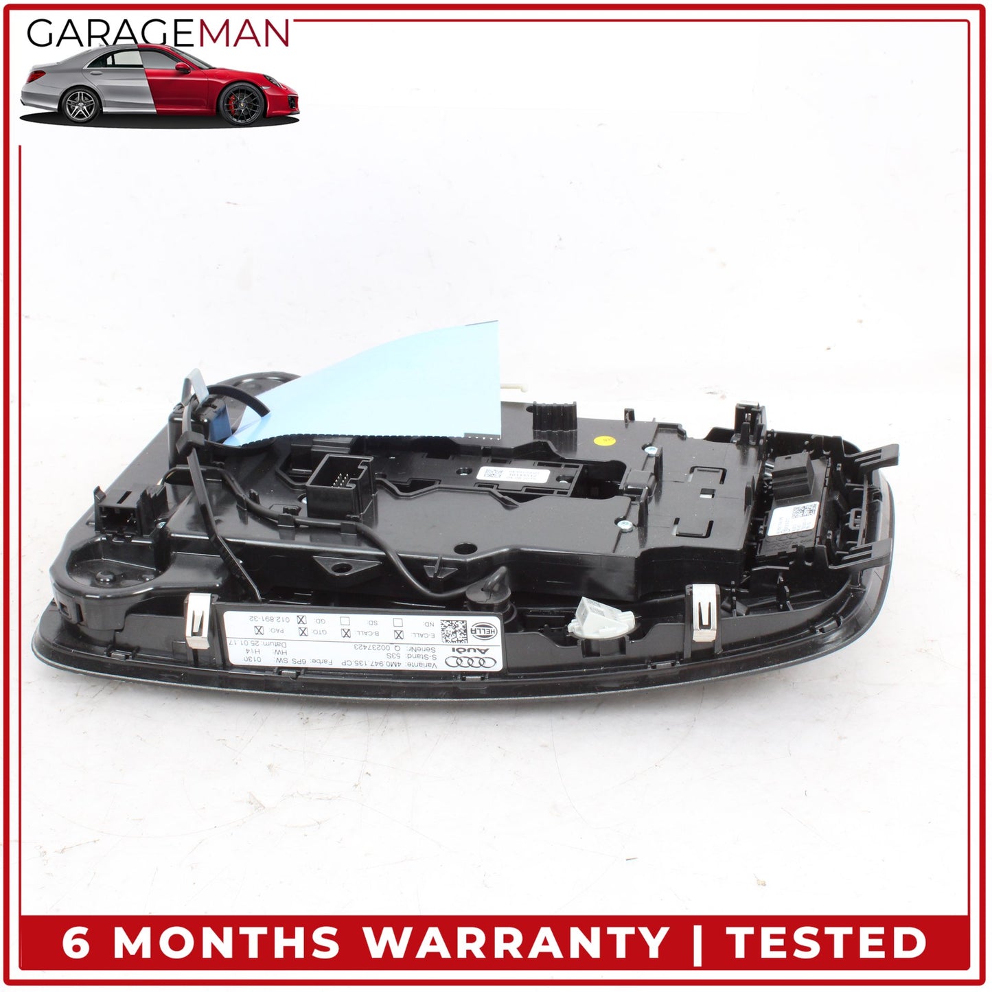 2017-2019 Audi Q7 Front Upper Overhead Dome Reading Light Lamp 4M0947135CP OEM