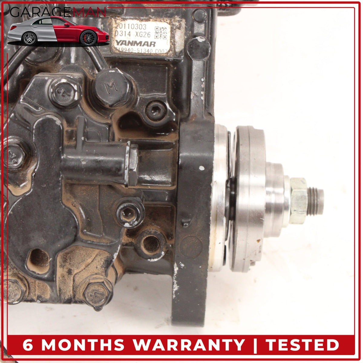 Yanmar 3TNV82A-SYB 3 Cyl Diesel Fuel Injection Pump 71994051320 OEM