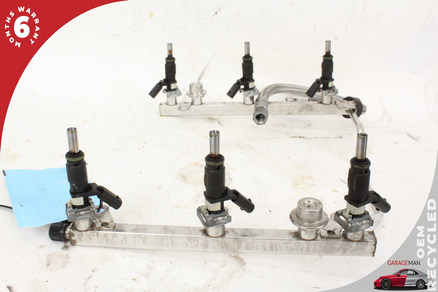 05-12 Mercedes W204 C300 R350 Fuel Injector Rail & Injectors Assembly 2720700995