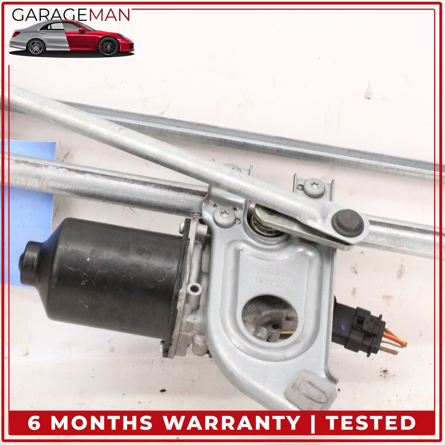 2014-2021 BMW 230i F22 Coupe Front Windshield Wiper Linkage w/ Motor 7267503 OEM