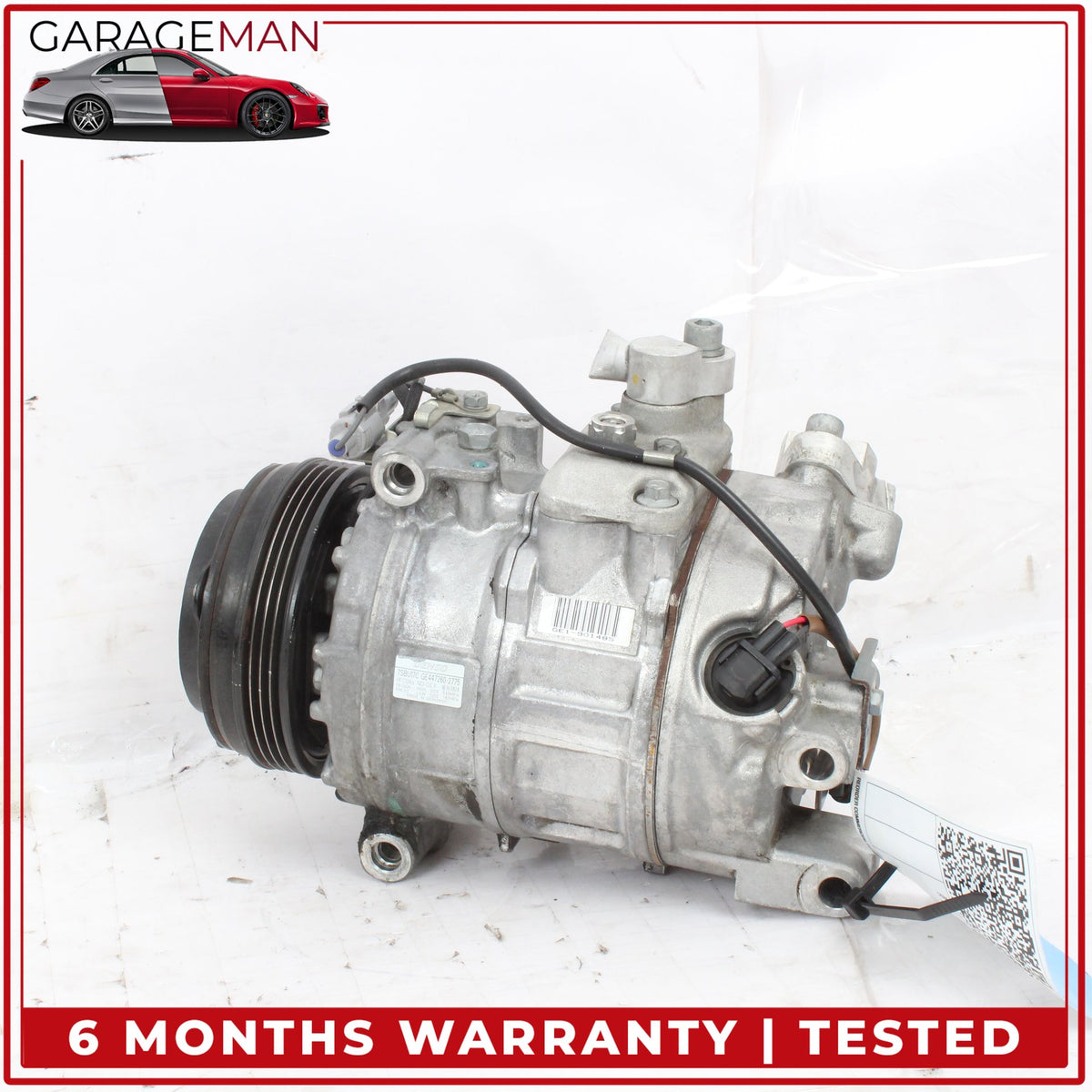 2012-2019 BMW 650i 550i 4.4L N63 AC A/C Air Conditioning Compressor 9154072 OEM