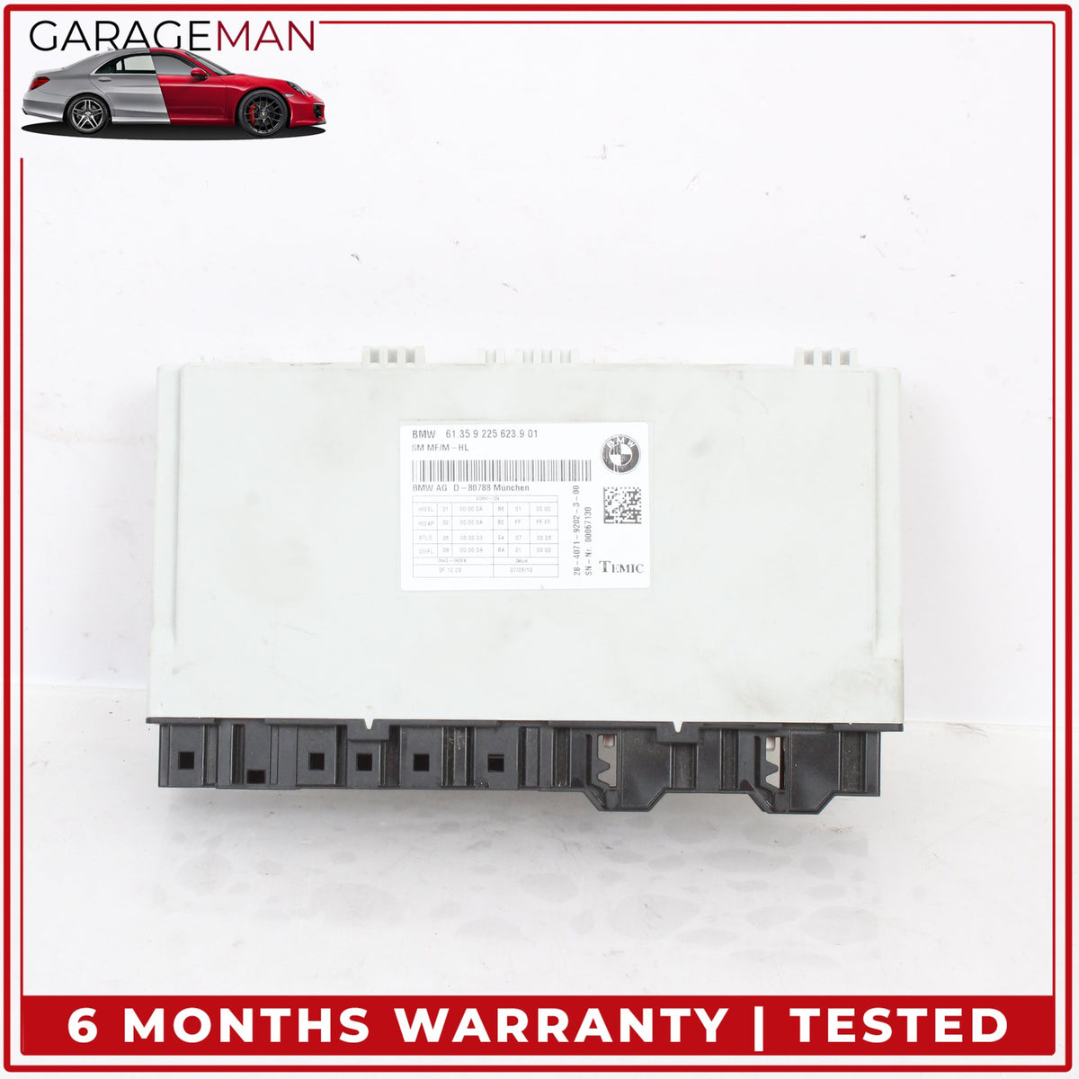 2011-2016 BMW 550i F07 Front Left and Right Side Seat Control Module Set OEM