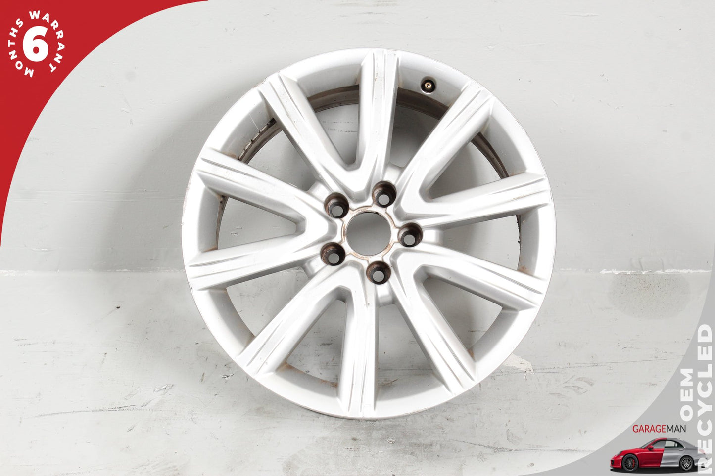 2012-2018 Audi A6 S6 Wheel Rim 10 Spoke 8.0JX18H2 ET39 4G0601025AD OEM