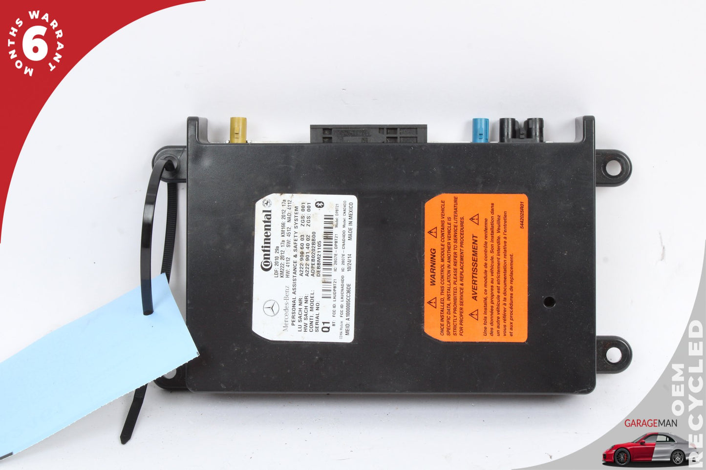 2012-2020 Mercedes X166 GL550 E550 Communication Control Module 2229006003 OEM