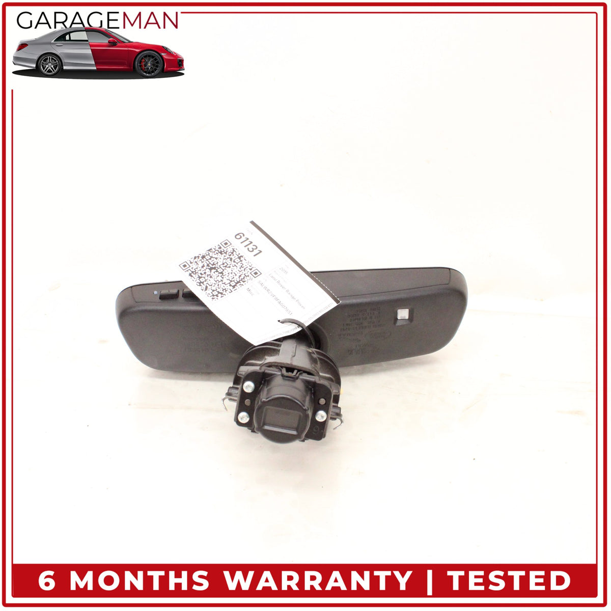 2013-2017 LR Range Rover Sport L494 Front Upper Windshield Rear View Mirror OEM