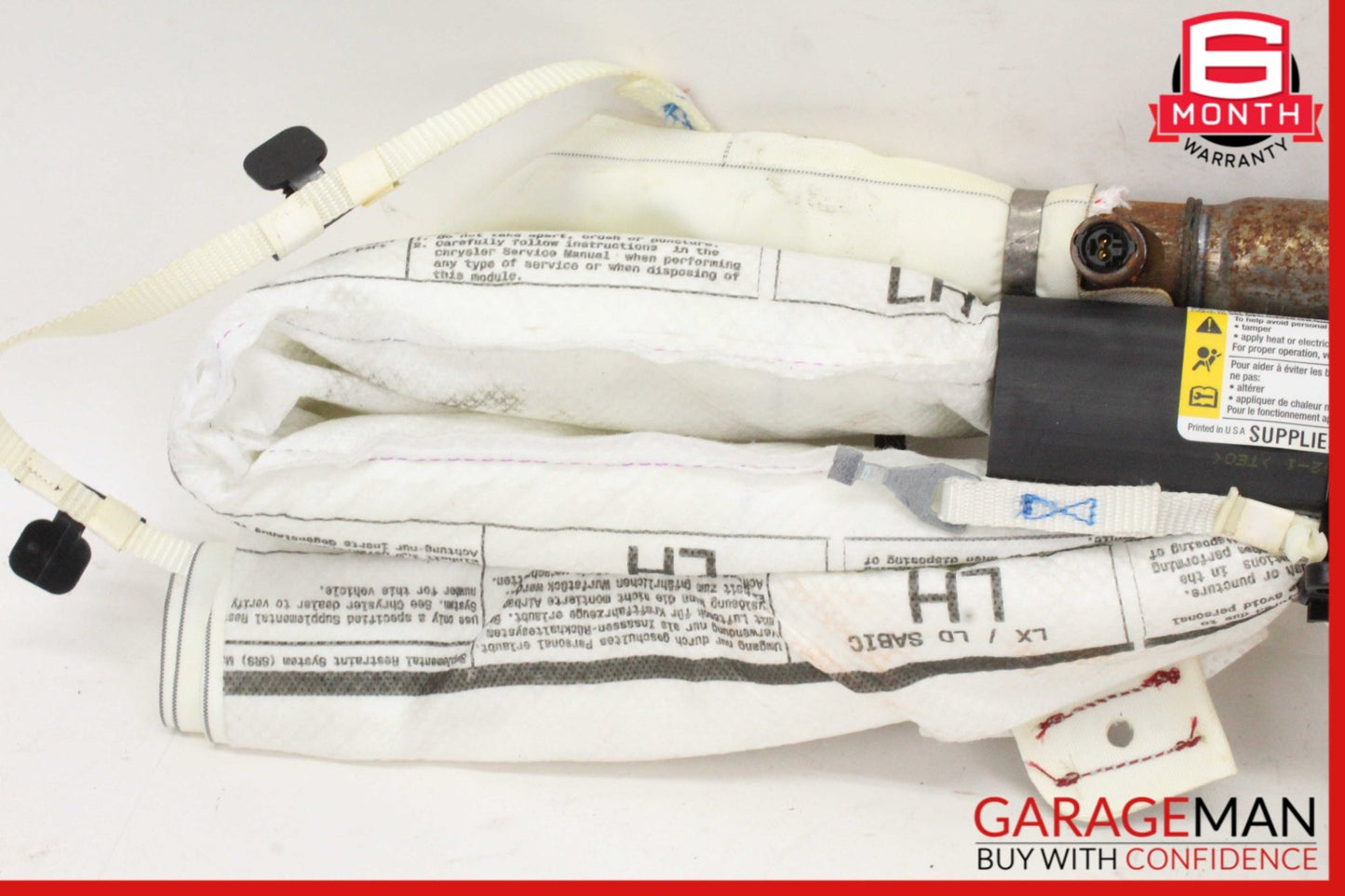 2011-2014 Dodge Charger LD Sedan Left Side Roof Curtain Air Bag OEM