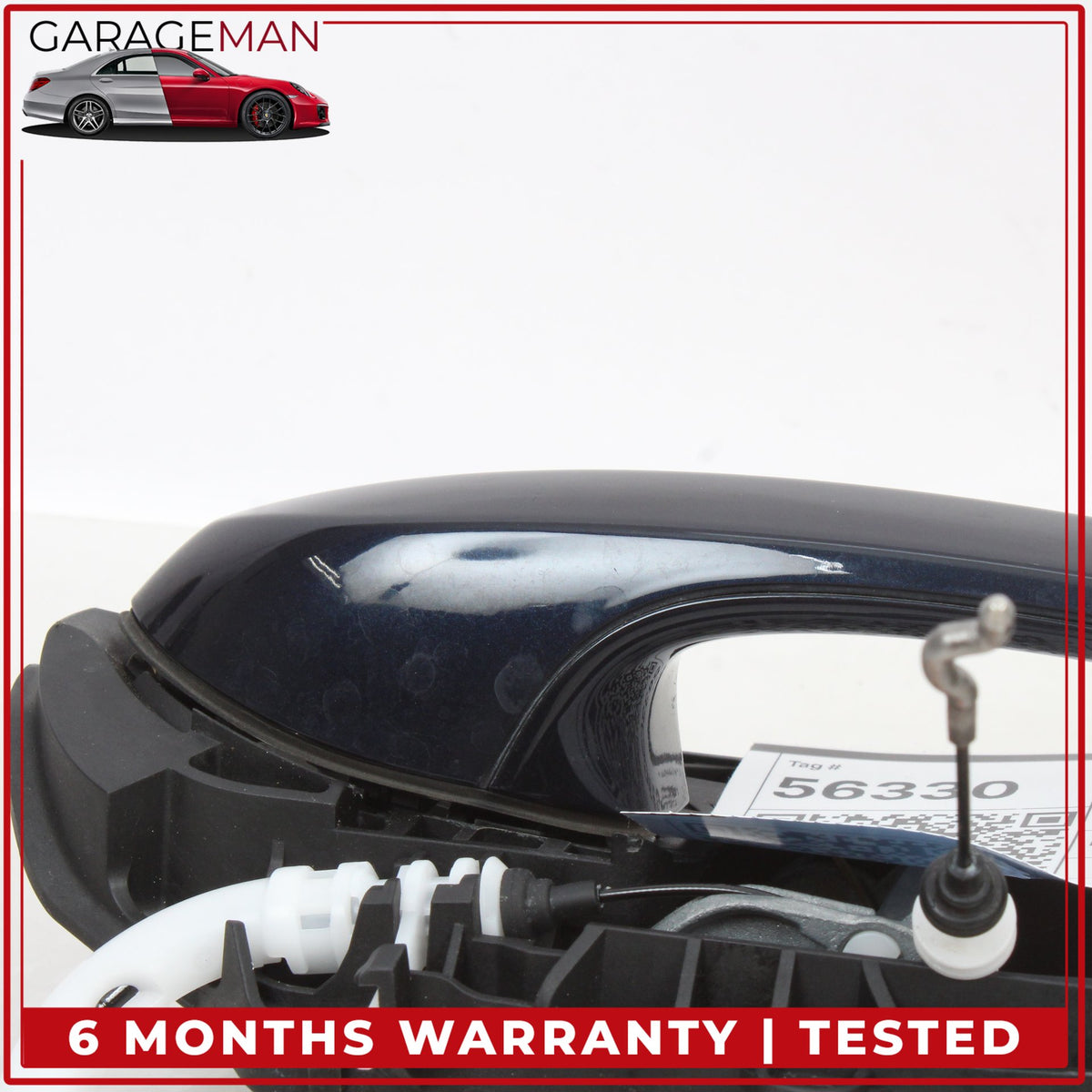 2017-2026 BMW 530e Right Passenger Side Exterior Door Handle Blue Metallic OEM