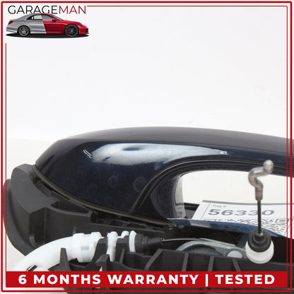 2017-2026 BMW 530e Right Passenger Side Exterior Door Handle Blue Metallic OEM
