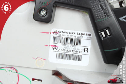 2013-2016 Mercedes X166 GL450 Rear Right Side Inner Tail Light 1668201264 OEM