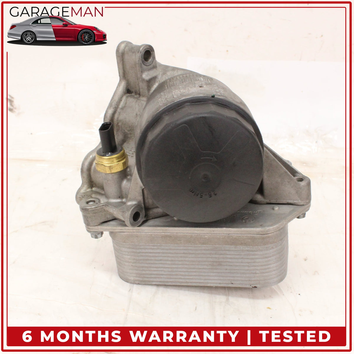 2012-2019 BMW 640i X3 X5 535i Oil Cooler Filter Housing 7570085 OEM