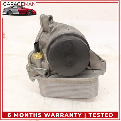 2012-2019 BMW 640i X3 X5 535i Oil Cooler Filter Housing 7570085 OEM