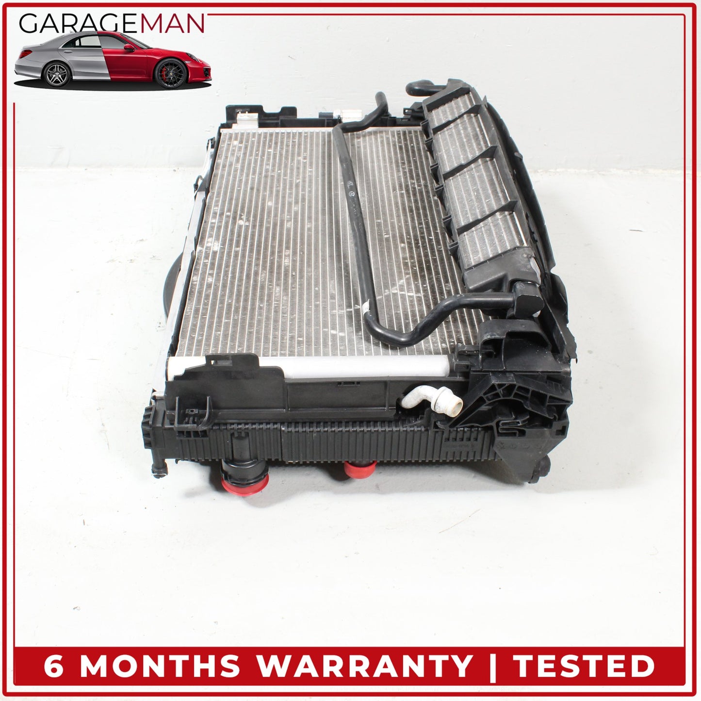 2012-2018 Mercedes W218 CLS550 Engine Radiator Cooling Fan Motor Assembly OEM