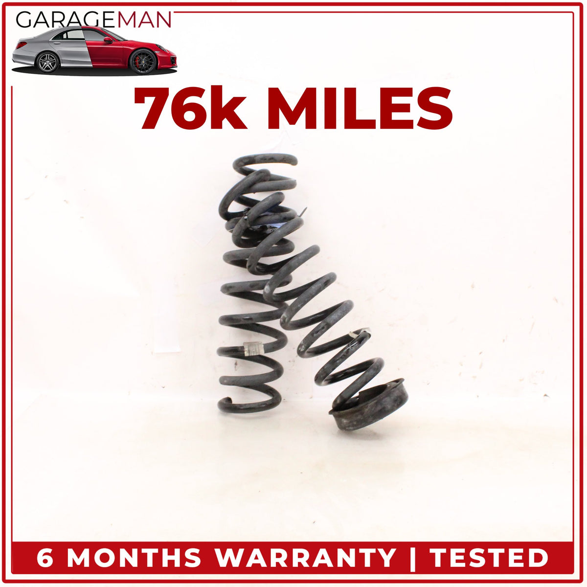 2014-2021 BMW 230i F22 Coupe Rear Left and Right Side Coil Spring Set OEM