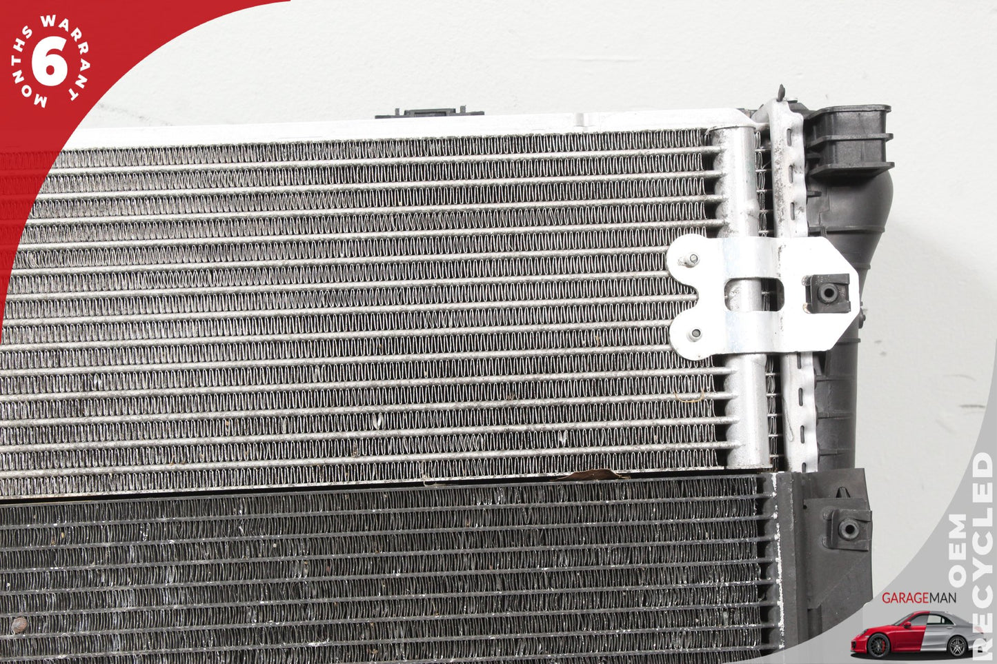 2008-2010 Porsche Cayenne 957 Engine Cooling Radiator AC A/C Condenser Assy OEM
