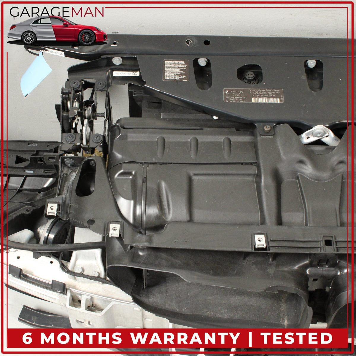 2012-2019 BMW 640i 650i F12 Front Radiator Core Support Assembly 8509743 OEM