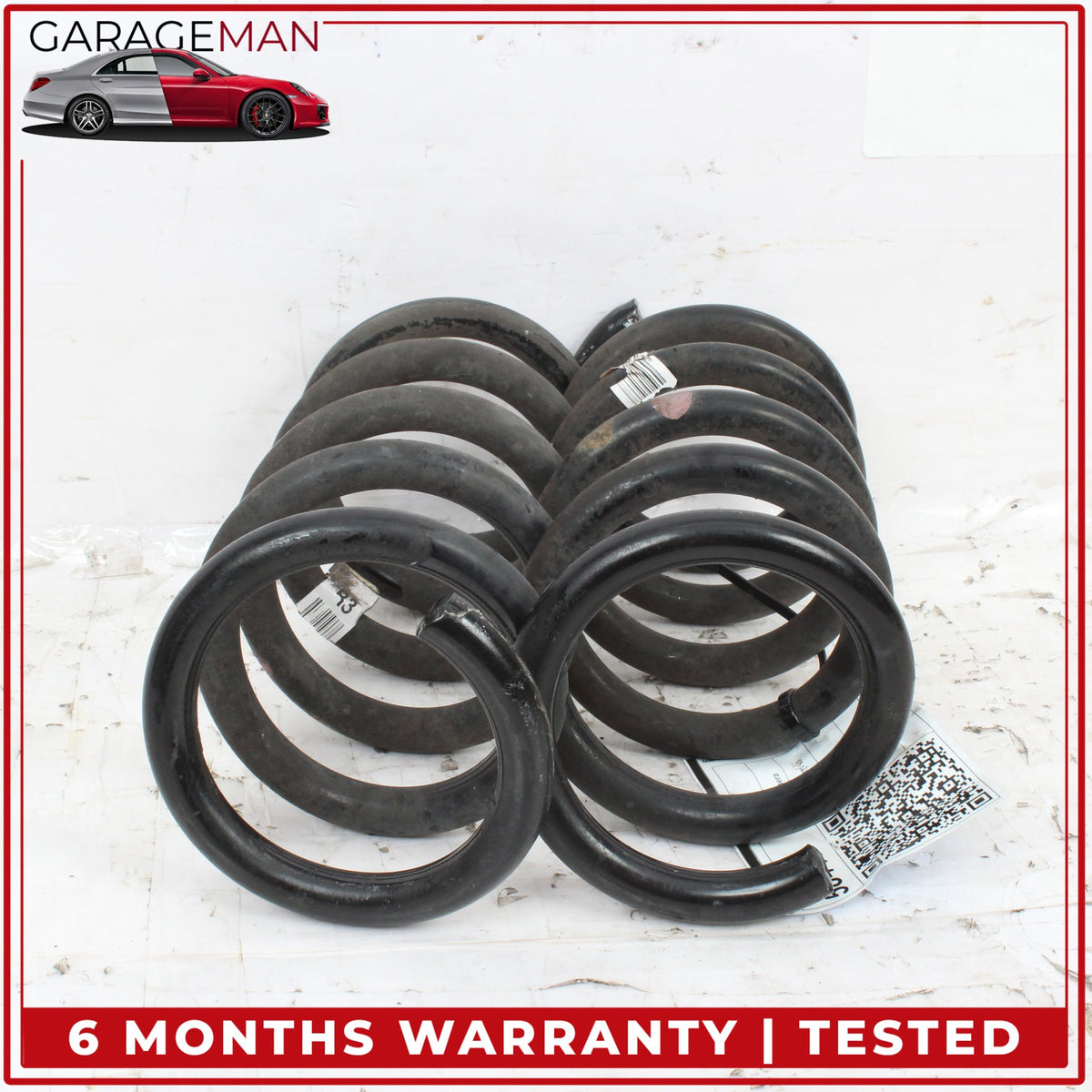 2010-2016 Porsche Panamera 970 AWD Rear Coil Spring Pair 97033353116 OEM