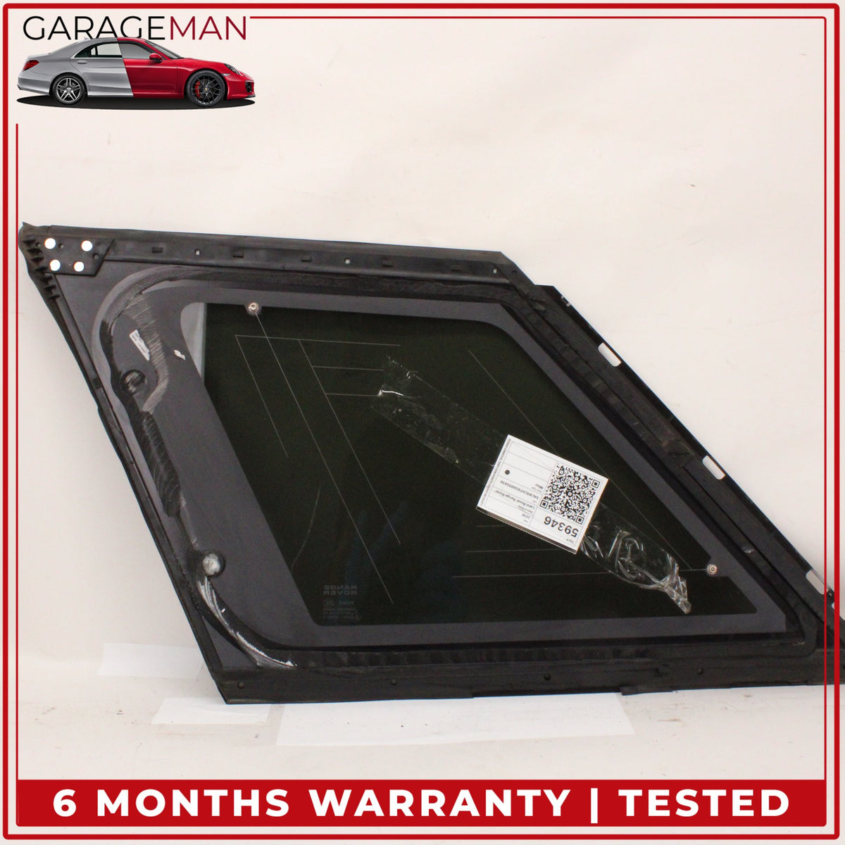 2014-2022 Range Rover Sport L494 Rear Right Quarter Window Glass DK6229600DC OEM