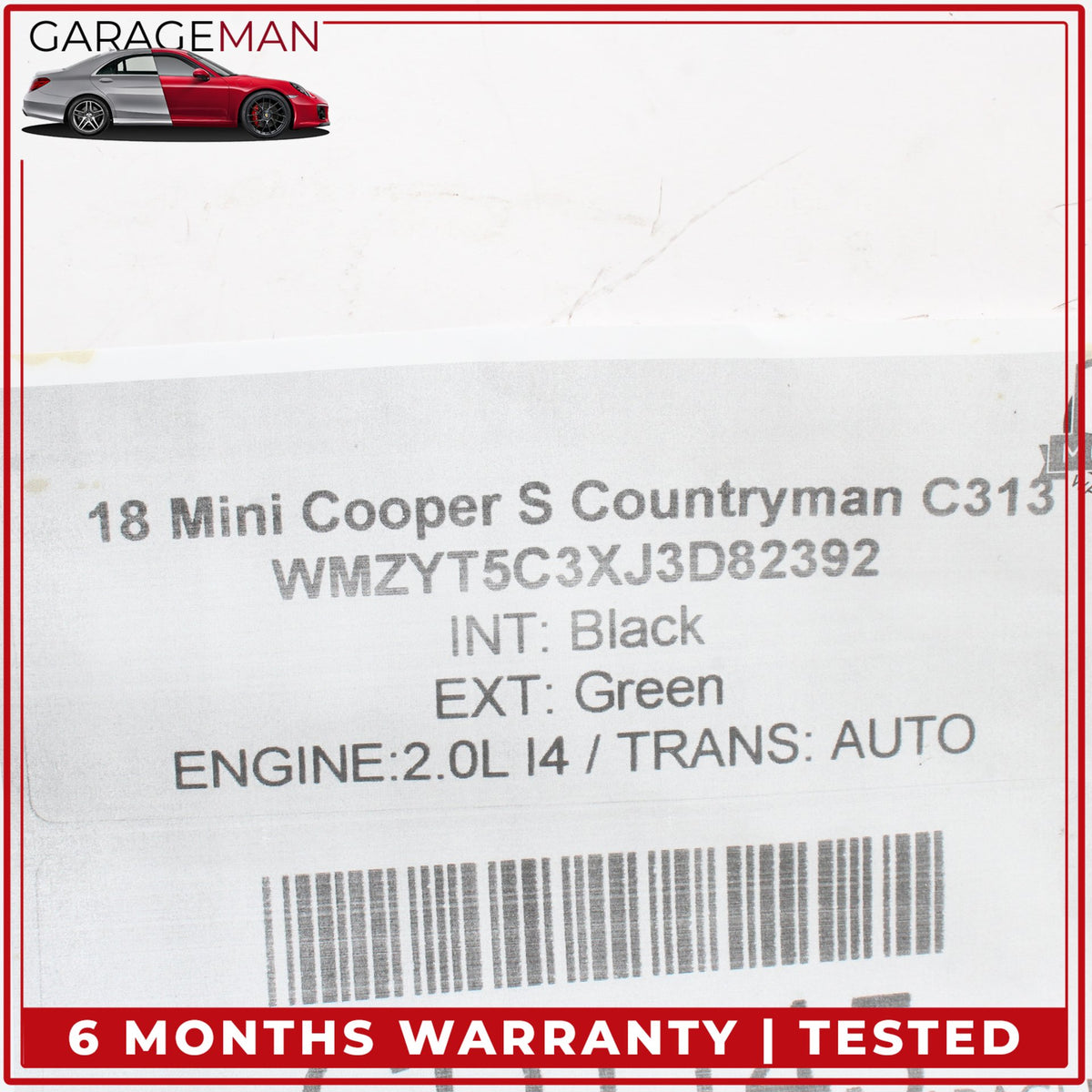2017-2023 Mini Countryman Cooper S Engine Intake Camshaft 7618822 OEM