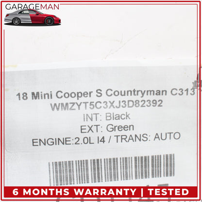 2017-2023 Mini Countryman Cooper S Engine Intake Camshaft 7618822 OEM