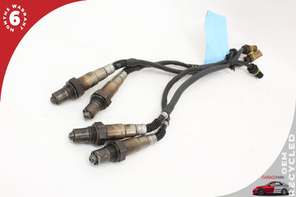 2003-2006 Mercedes W211 E500 Left Side Oxygen O2 Sensor Lambda Set of 4 OEM