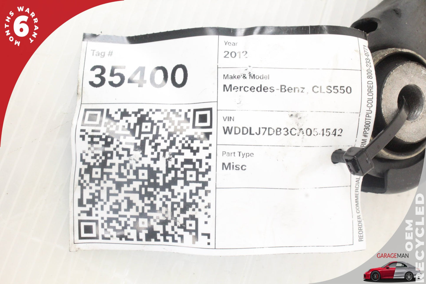 2008-2018 Mercedes W218 CLS550 Rear Left or Right Side Lower Thrust Control Arm