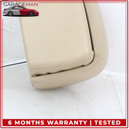 2012-2018 Audi A6 A7 Front Left and Front Right Side Seat Headrest Beige OEM