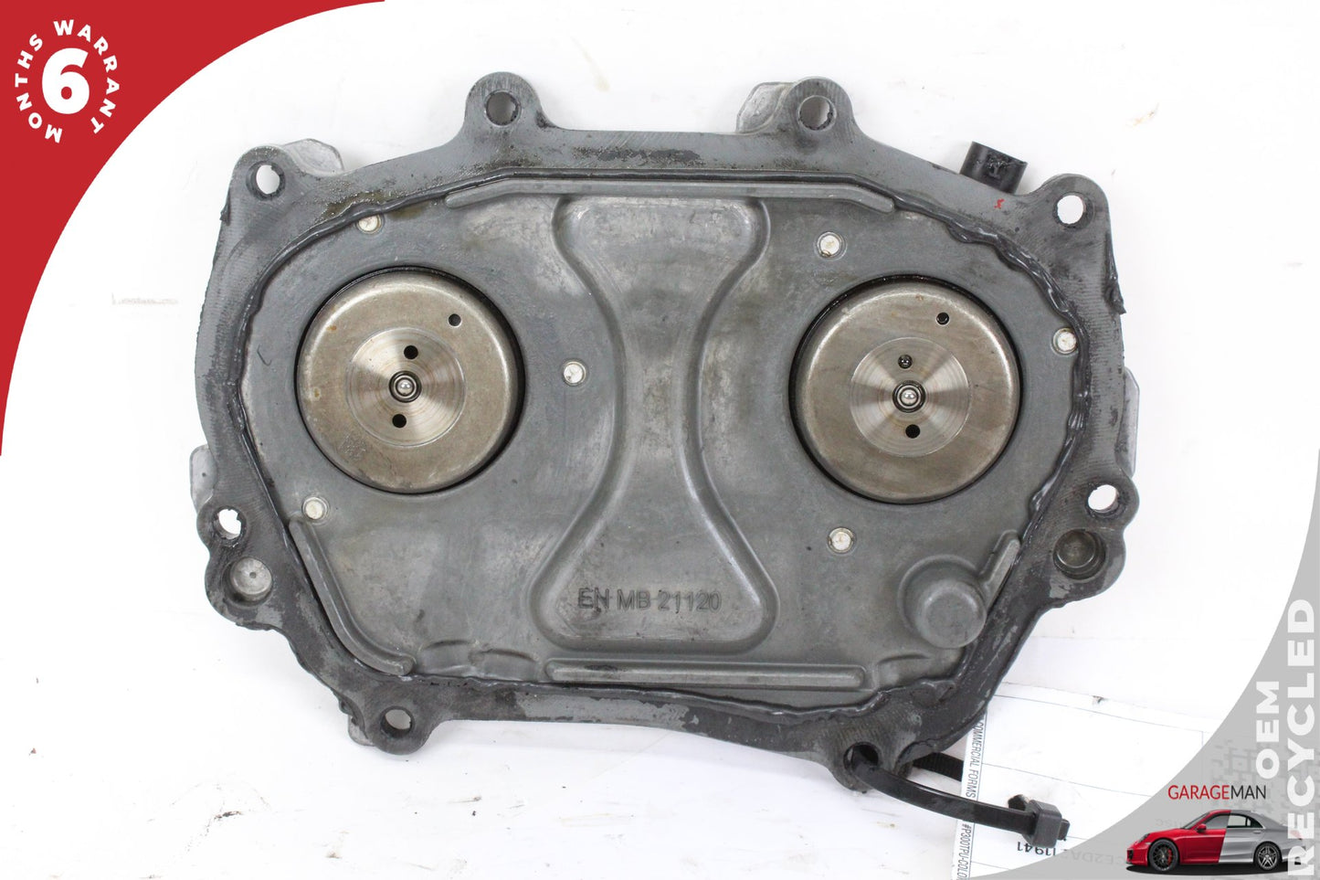 2012-2018 Mercedes X166 GL450 GLE350 Front Engine Timing Chain Cover Plate OEM