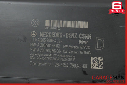2015-2023 Mercedes-Benz C300 W205 Front Left Seat Control Module 2059006402 OEM