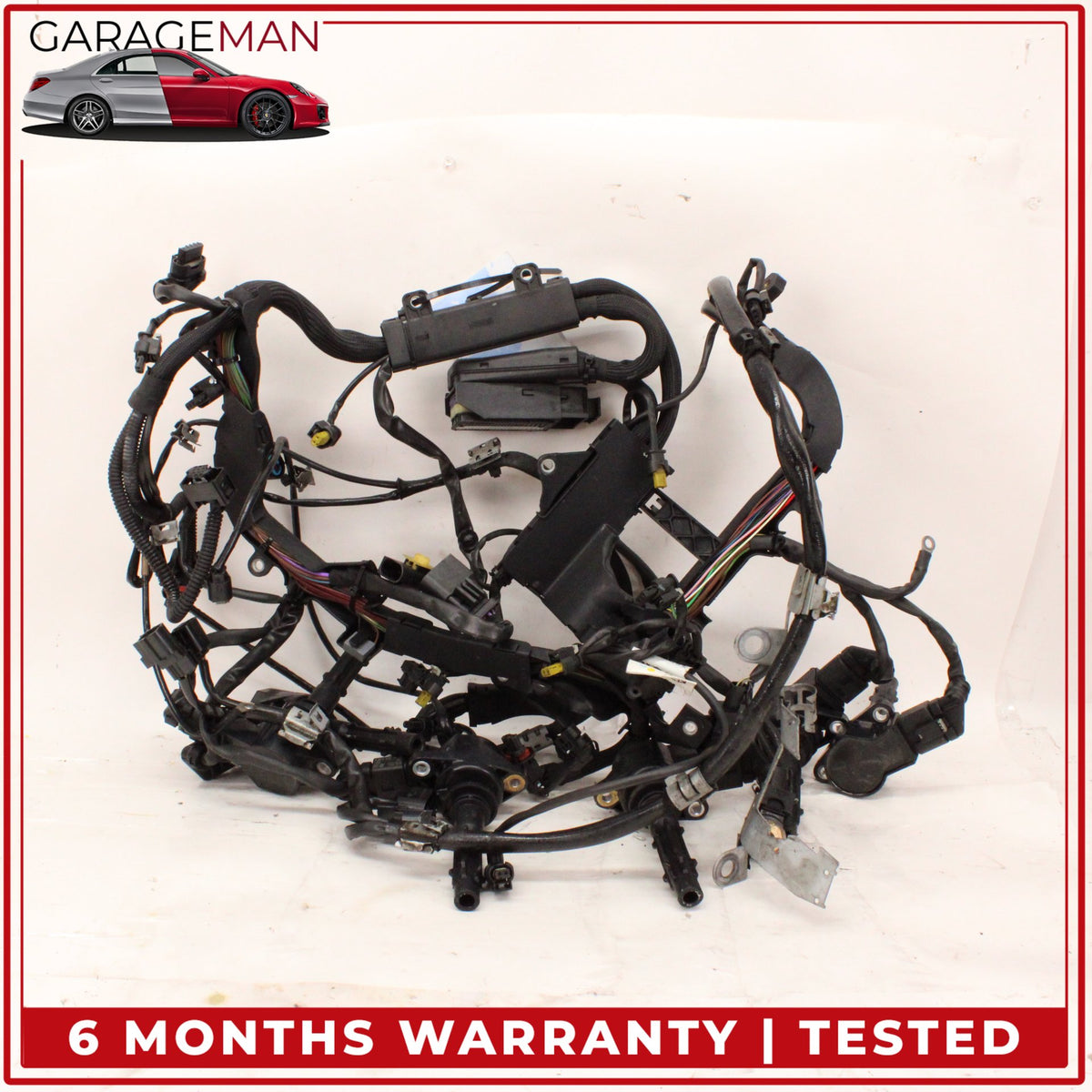 2006-2009 Mercedes W203 C230 Engine Wiring Harness w/ Ignition Coils OEM
