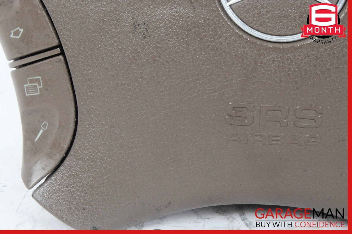 00-02 Mercedes W220 S500 CL500 Steering Wheel Air Bag Airbag w/ Buttons OEM
