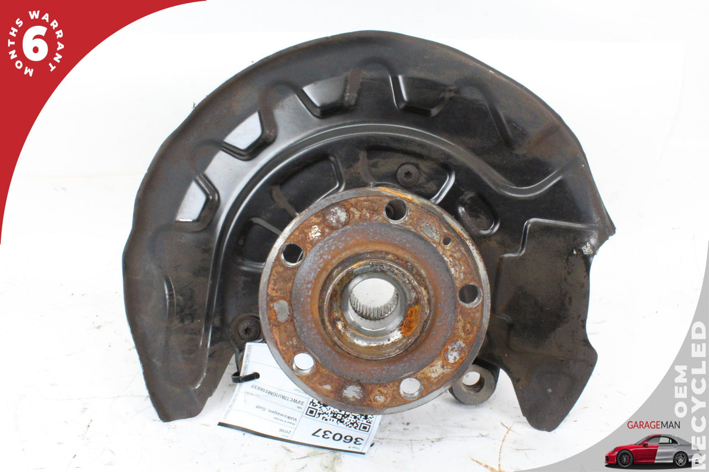 2015-2025 Volkswagen Golf Front Left Spindle Knuckle Wheel Hub 5Q0407256Q OEM