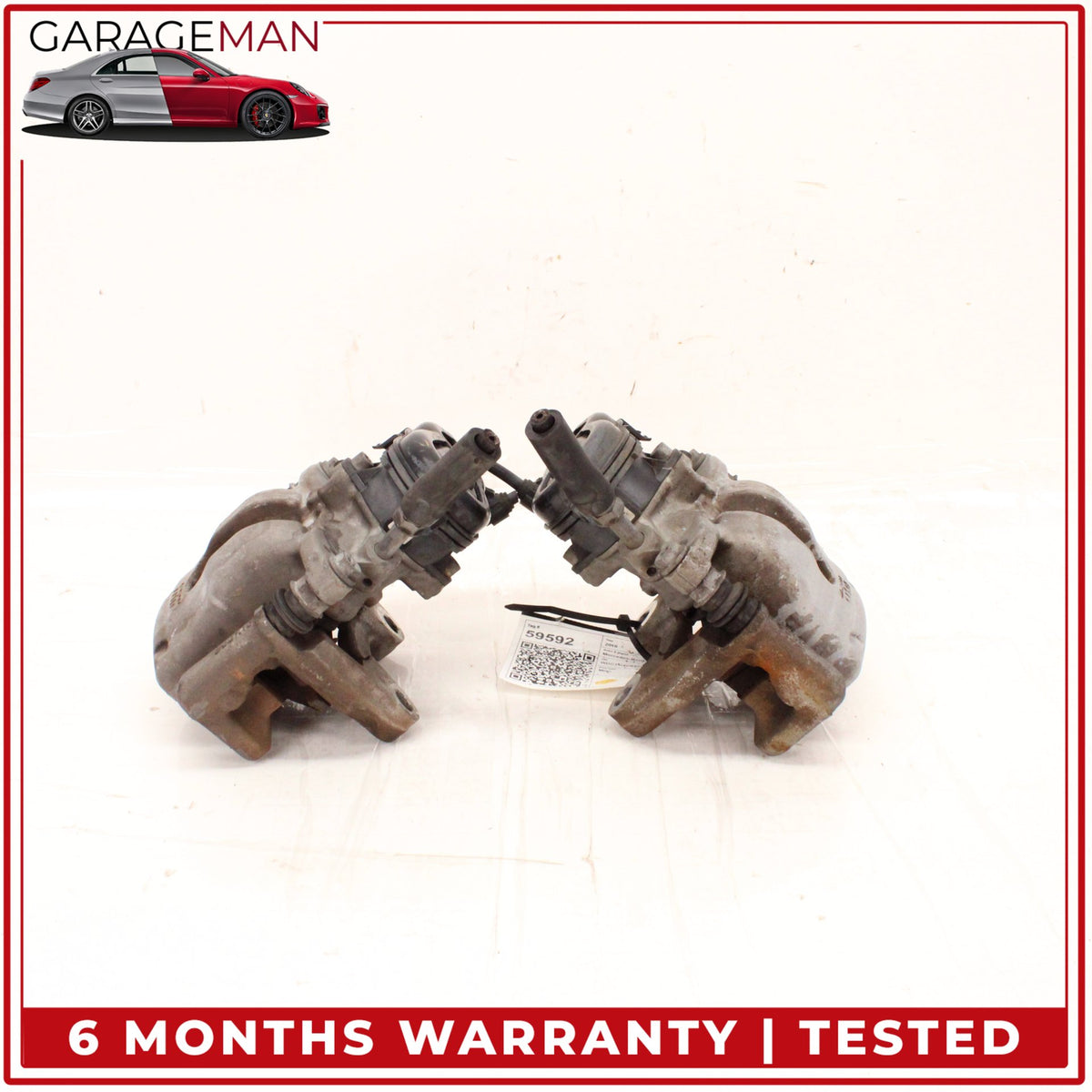 2014-2020 Mercedes X156 GLA250 Rear Left and Right Side Brake Caliper Set OEM