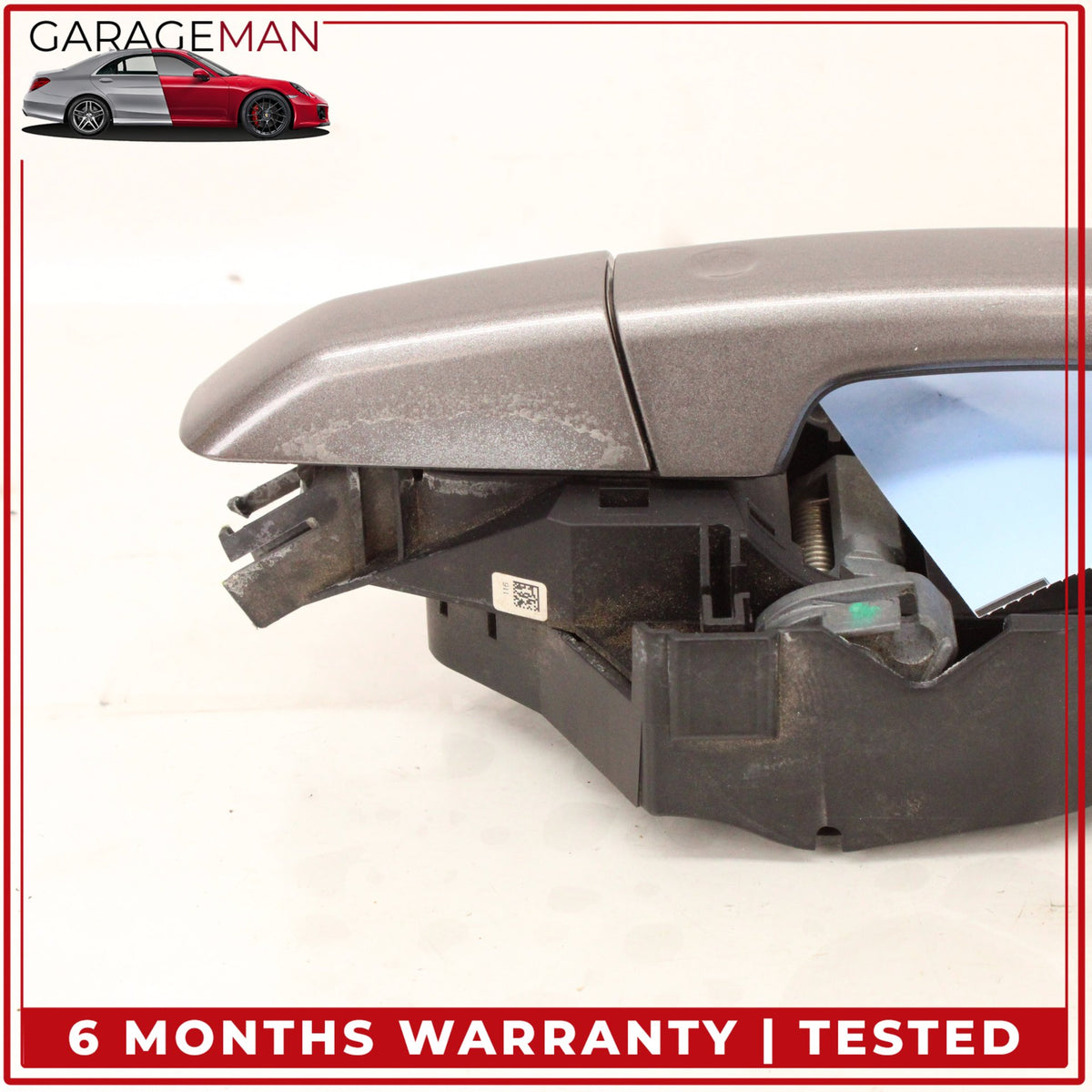 2014-2022 LR Range Rover Sport L494 Rear Left Side Exterior Door Handle Gray OEM
