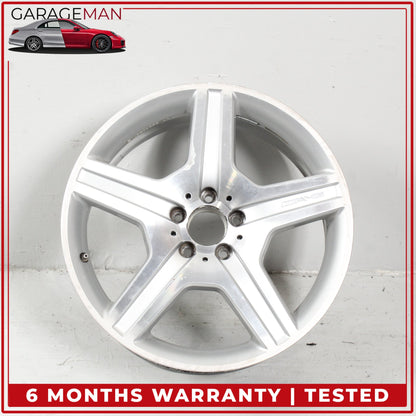 2007-2011 Mercedes W221 S550 S600 Front 5 Spoke Wheel Rim 8.5JX19 H2 ET43 OEM