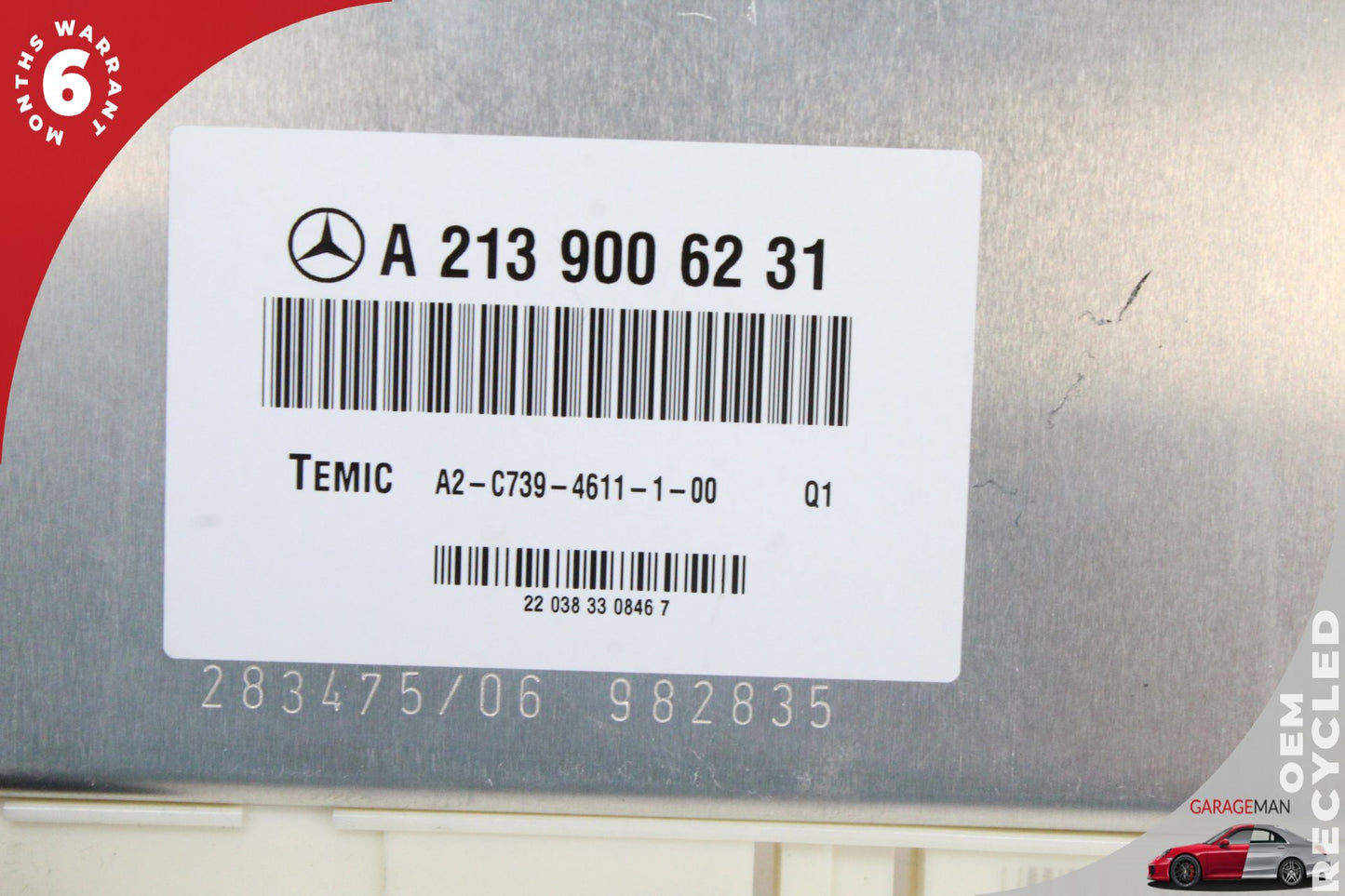 2017-2019 Mercedes-Benz E400 W213 Wagon Air Suspension Control Module 2139006231
